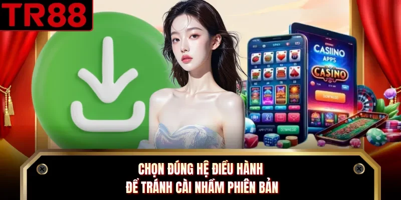 Chọn đúng hệ điều hành để tránh cài nhầm phiên bản