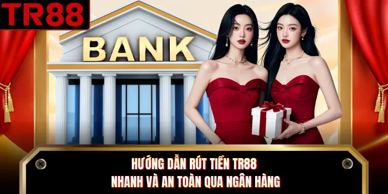 Hướng dẫn rút tiền TR88 nhanh và an toàn qua ngân hàng